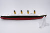 Full view of the submersible Starlight Edition Titanic model and Iceberg - in "Sink" mode.